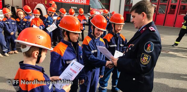 Leistungsabzeichen der Thüringer Feuerwehr für unsere Floriansjünger