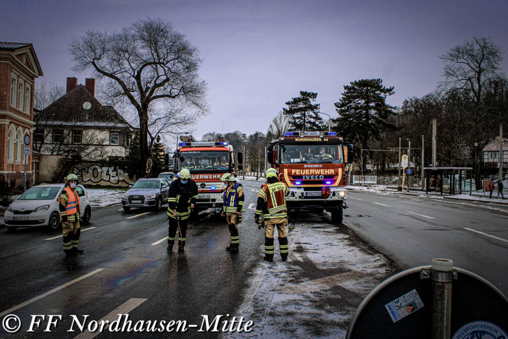 Einsatz 07/2021 - Ölspur im Stadtgebiet