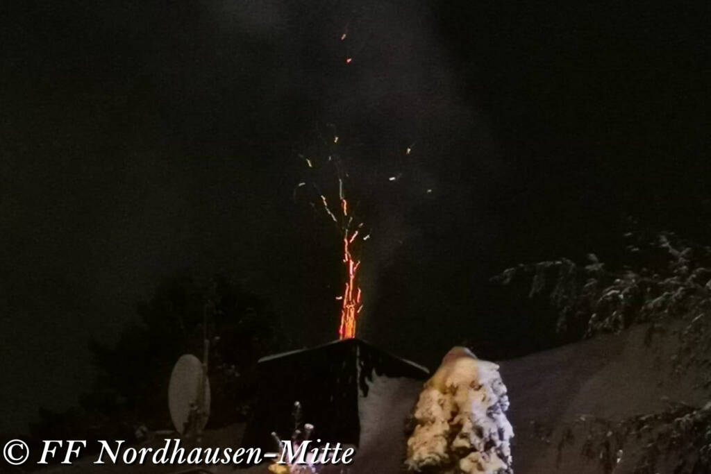 Einsatz 14/2021 - Schornsteinbrand