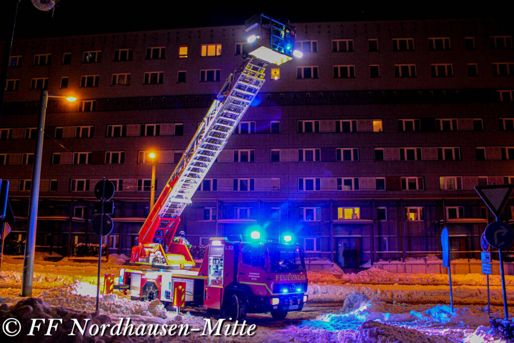 Einsatz 16/2021 - Rauch aus Wohnung