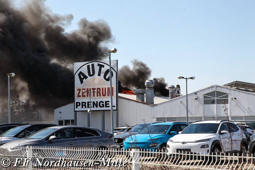 Einsatz 27/2021 - Dachbrand mit Photovoltaikanlage