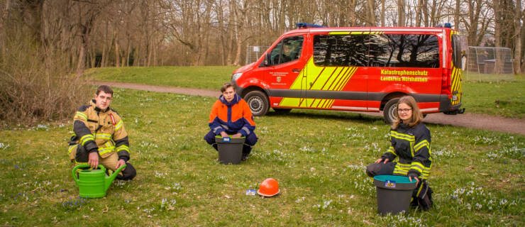 Hier blüht euch was – eine Aktion der Thüringer Jugendfeuerwehr