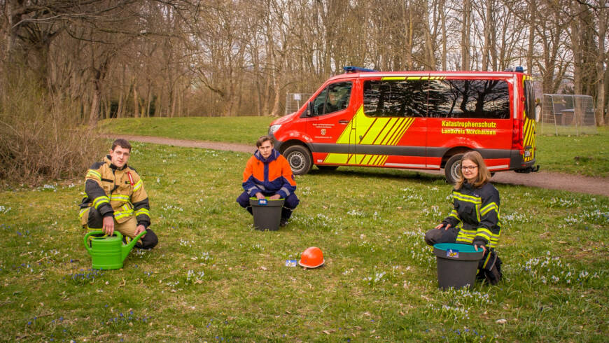 Hier blüht euch was – eine Aktion der Thüringer Jugendfeuerwehr