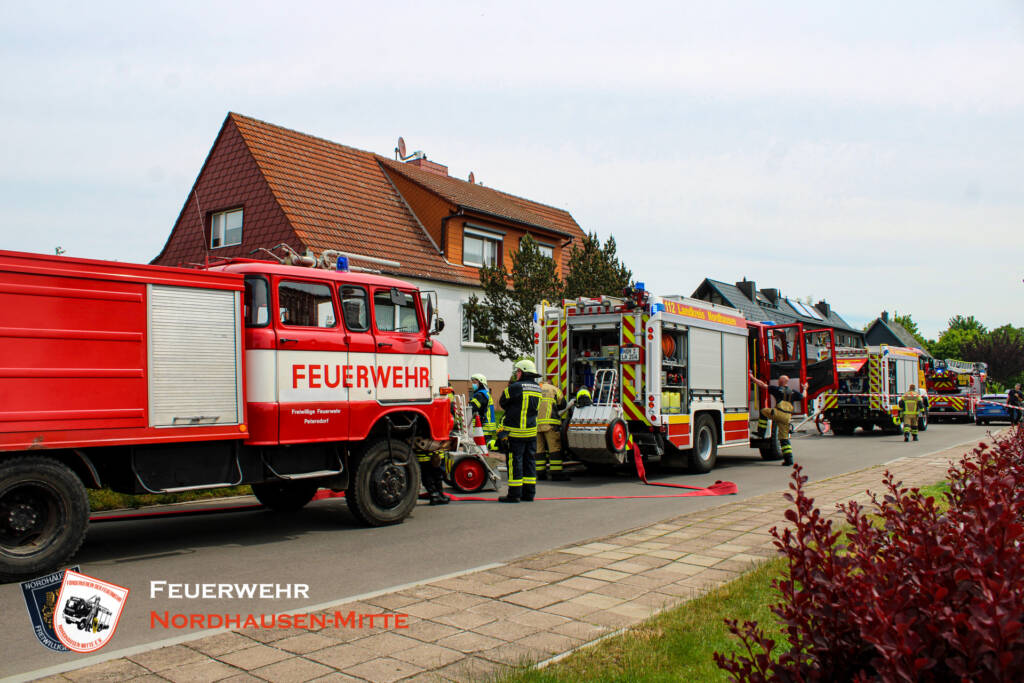 Einsatz 36/2021 - Gartenlaubenbrand