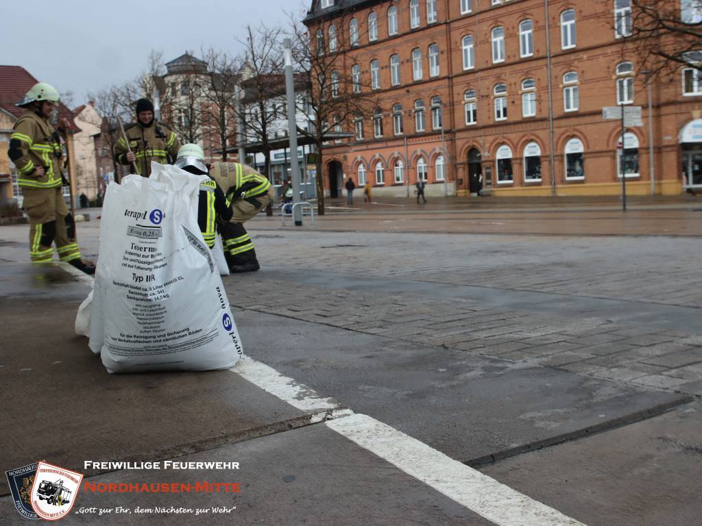 Einsatz 03/2024 - Ölspur im Stadtgebiet